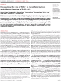 Cover page: Decoupling the role of RORγt in the differentiation and effector function of TH17 cells