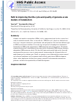 Cover page: Path to improving the life cycle and quality of genome-scale models of metabolism.