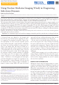 Cover page: Using Nuclear Medicine Imaging Wisely in Diagnosing Infectious Diseases.