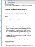 Cover page: Interpreting Hemoglobin A1C in Combination With Conventional Risk Factors for Prediction of Cardiovascular Risk