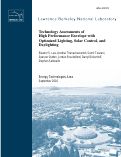 Cover page: Technology Assessments of High Performance Envelope with Optimized Lighting, Solar Control, and Daylighting