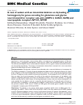 Cover page: A case of autism with an interstitial deletion on 4q leading to hemizygosity for genes encoding for glutamine and glycine neurotransmitter receptor sub-units (AMPA 2, GLRA3, GLRB) and neuropeptide receptors NPY1R, NPY5R