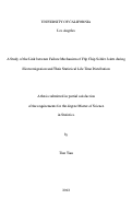 Cover page: A Study of the Link between Failure Mechanism of Flip Chip Solder Joints during Electromigration and Their Statistical Life Time Distribution