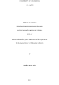 Cover page: Crime in the Mandate: British and Zionist criminological discourse and Arab nationalist agitation in Palestine, 1936-39