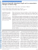 Cover page: Pharmacologically Stimulated Pupil and Accommodative Changes in Guinea PigsPharmacologically Stimulated Accommodation in Guinea Pigs