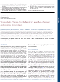 Cover page: Uromodulin (Tamm–Horsfall protein): guardian of urinary and systemic homeostasis