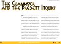 Cover page: The Glammogr and the Present Inquiry