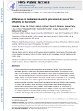 Cover page: Differences in testosterone and its precursors by sex of the offspring in meconium