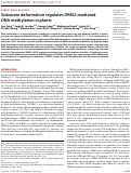 Cover page: Substrate deformation regulates DRM2-mediated DNA methylation in plants