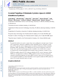 Cover page: Covalent Targeting of Glutamate Cysteine Ligase to Inhibit Glutathione Synthesis.