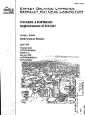 Cover page: TOUGH90: A FORTRAN90 Implementation of TOUGH2