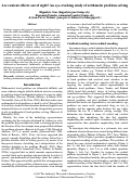 Cover page: Are content effects out of sight? An eye-tracking study of arithmetic problem solving