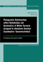 Cover page of Phylogenetic Relationships within Heliodinidae and Systematics of Moths Formerly Assigned to Heliodines Stainton (Lepidoptera: Yponomeutoidea)