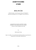 Cover page: ADUs in CD3: A Broad Analysis of the Prevalence, Role, and Impact of Accessory Dwelling Units in Los Angeles’ Council District 3