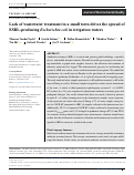 Cover page: Lack of wastewater treatment in a small town drives the spread of ESBL-producing Escherichia coli in irrigation waters.