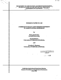 Cover page: Commodity policy and underinvestment in agricultural research