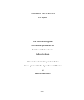 Cover page of What Stories are Being Told? A Thematic Exploration into the Narratives of Black and Latinx College Applicants