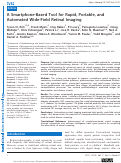 Cover page: A Smartphone-Based Tool for Rapid, Portable, and Automated Wide-Field Retinal Imaging