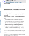 Cover page: Predominance of weakly cytotoxic, T-betLowEomesNeg CD8+ T-cells in human gastrointestinal mucosa: implications for HIV infection