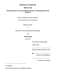 Cover page: Characterization of the H2 production activity in Rhodopseudomonas palustris