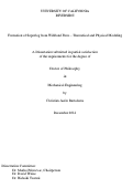 Cover page: Formation of Superfog from Wildland Fire - Theoretical and Physical Modeling