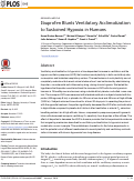 Cover page: Ibuprofen Blunts Ventilatory Acclimatization to Sustained Hypoxia in Humans.