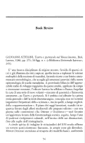 Cover page: Giovanni Attolini's <em>Teatro e spettacolo nel Rinascimento</em>