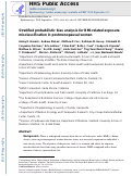 Cover page: Stratified Probabilistic Bias Analysis for Body Mass Index–related Exposure Misclassification in Postmenopausal Women