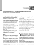 Cover page: Barriers to Implementation of Teleretinal Diabetic Retinopathy Screening Programs Across the University of California