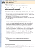 Cover page: Regulation of Adaptive Immunity by the Fractalkine Receptor during Autoimmune Inflammation