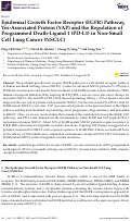 Cover page: Epidermal Growth Factor Receptor (EGFR) Pathway, Yes-Associated Protein (YAP) and the Regulation of Programmed Death-Ligand 1 (PD-L1) in Non-Small Cell Lung Cancer (NSCLC)