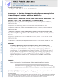 Cover page: Awareness of the New Kidney Allocation System among United States Dialysis Providers with Low Waitlisting.