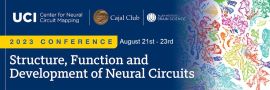 Proceedings of CNCM 2023 conference, "Structure, Function and Development of Neural Circuits (August 21-23, 2023)" banner
