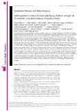 Cover page: Anthropometric criteria for best-identifying children at high risk of mortality: a pooled analysis of twelve cohorts.