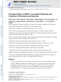 Cover page: Life Span Studies of ADHD—Conceptual Challenges and Predictors of Persistence and Outcome