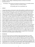 Cover page: The effect of agency budgets on minimizing greenhouse gas emissions from road rehabilitation policies