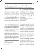 Cover page: Post-operative thrombotic thrombocytopenic purpura: A review