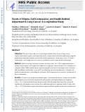 Cover page: Facets of Stigma, Self-Compassion, and Health-Related Adjustment to Lung Cancer: A Longitudinal Study