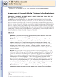 Cover page: Assessment of Corneal Epithelial Thickness in Dry Eye Patients