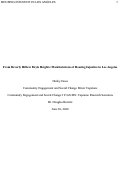 Cover page: From Beverly Hills to Boyle Heights: Manifestations of Housing Injustice in Los Angeles