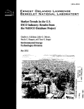 Cover page: Market Trends in the U.S. ESCO Industry: Results from the NAESCO Database Project