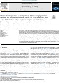 Cover page: Effects of restraint stress on the regulation of hippocampal glutamate receptor and inflammation genes in female C57BL/6 and BALB/c mice