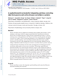 Cover page: A spatial hierarchical model for integrating and bias-correcting data from passive and active disease surveillance systems