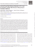 Cover page: Scented Sugar Baits Enhance Detection of St. Louis Encephalitis and West Nile Viruses in Mosquitoes in Suburban California