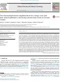 Cover page: The relationship between neighbourhood tree canopy cover and heat-related ambulance calls during extreme heat events in Toronto, Canada