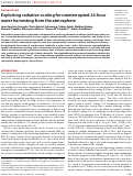 Cover page: Exploiting radiative cooling for uninterrupted 24-hour water harvesting from the atmosphere.