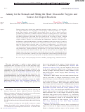 Cover page: Aiming for the Stomach and Hitting the Heart: Dissociable Triggers and Sources for Disgust Reactions