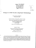 Cover page: Design of a GSM vocoder using SpecC methodology