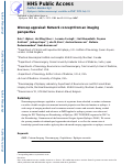 Cover page: WONOEP appraisal: Network concept from an imaging perspective