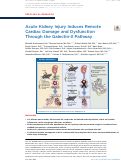 Cover page: Acute Kidney Injury Induces Remote Cardiac Damage and Dysfunction Through the Galectin-3 Pathway